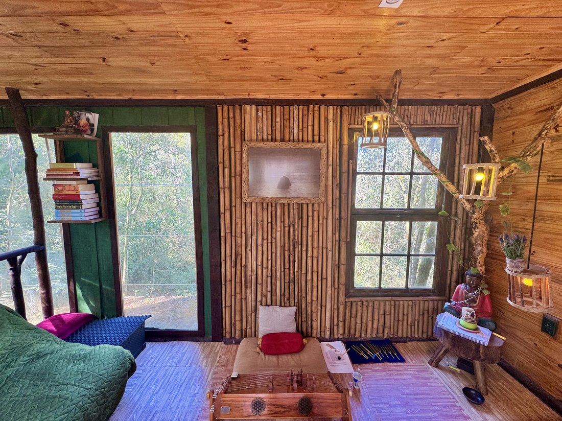 Sala de estar da Tiny House