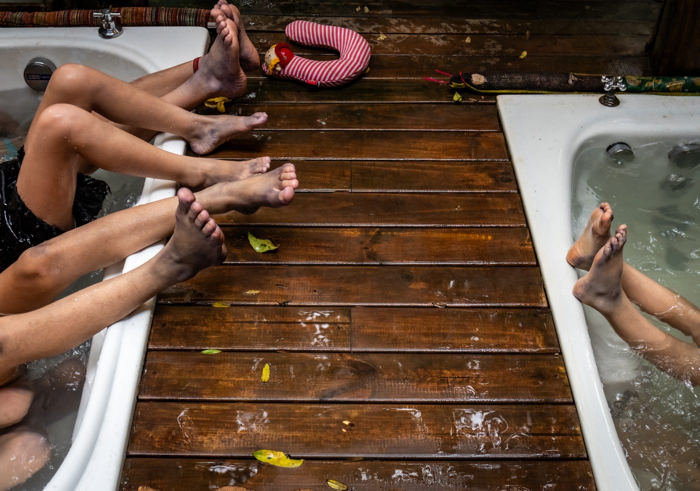 Saunas e Banheiras Externas