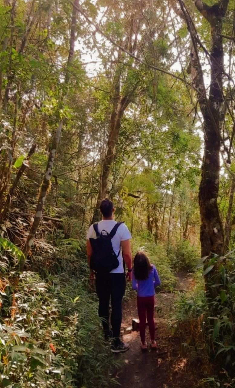Área Externa e Trilhas na Floresta